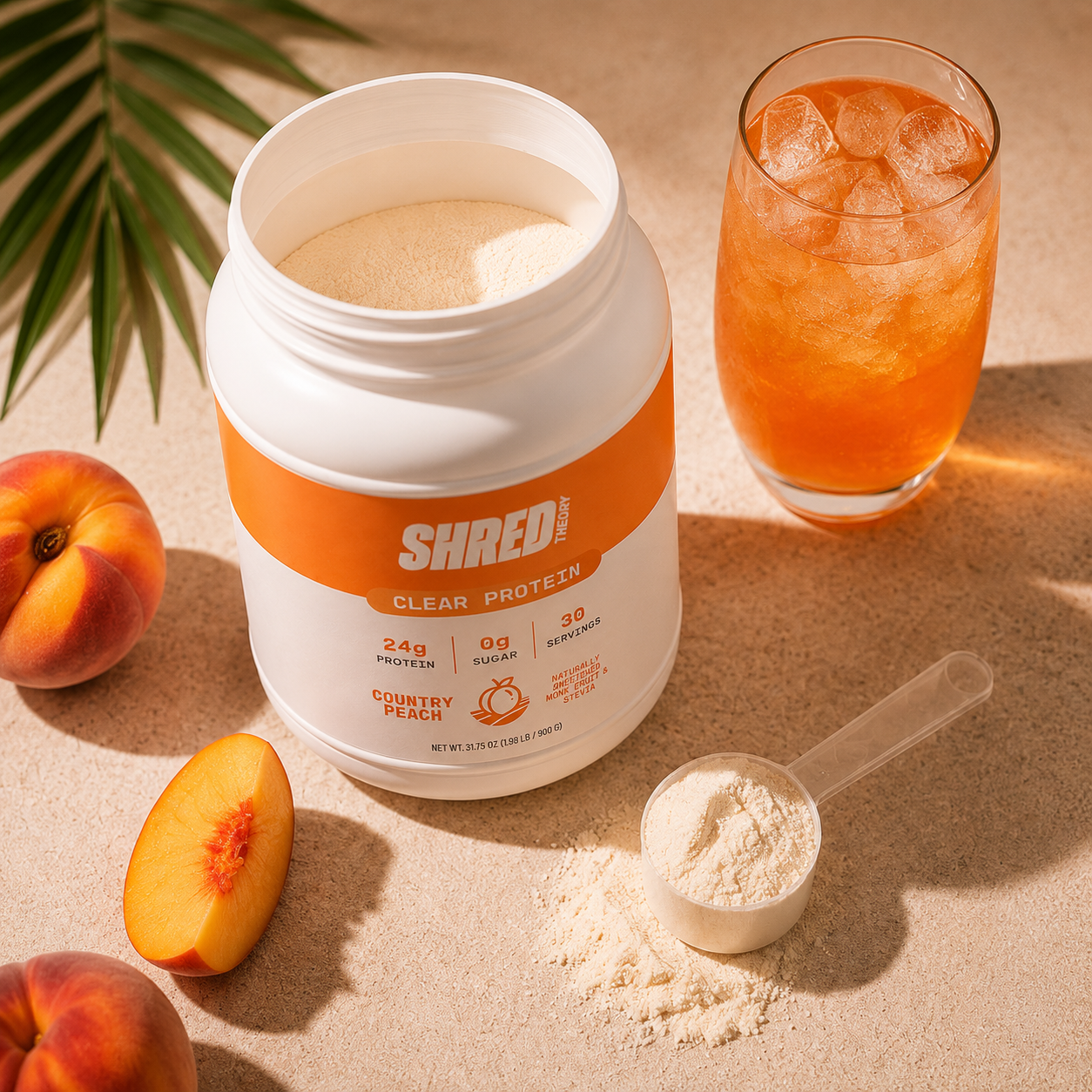 COUNTRY PEACH CLEAR PROTEIN - 30 SERVINGS
