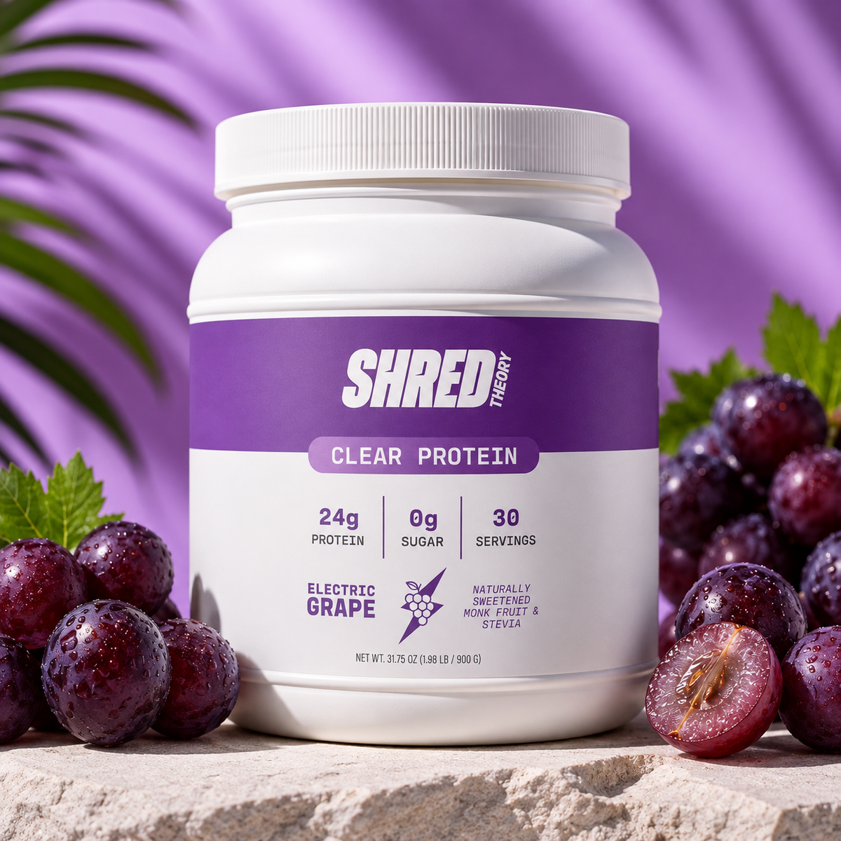 ELECTRIC GRAPE CLEAR PROTEIN - 30 SERVINGS