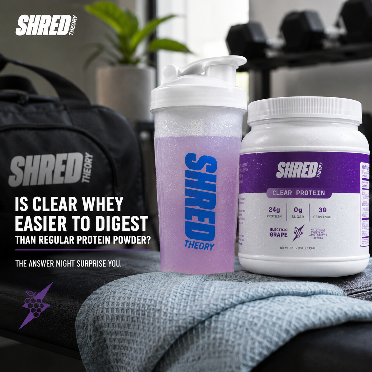 Is Clear Whey Easier to Digest Than Regular Protein Powder?